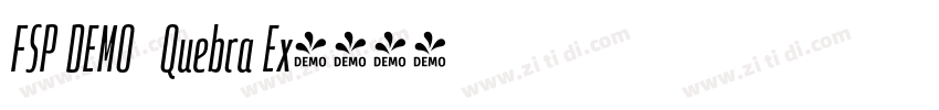 FSP DEMO   Quebra Ex字体转换